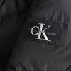 Calvin Klein ESS LONG HOODED DOWN Erkek Siyah Şişme Mont