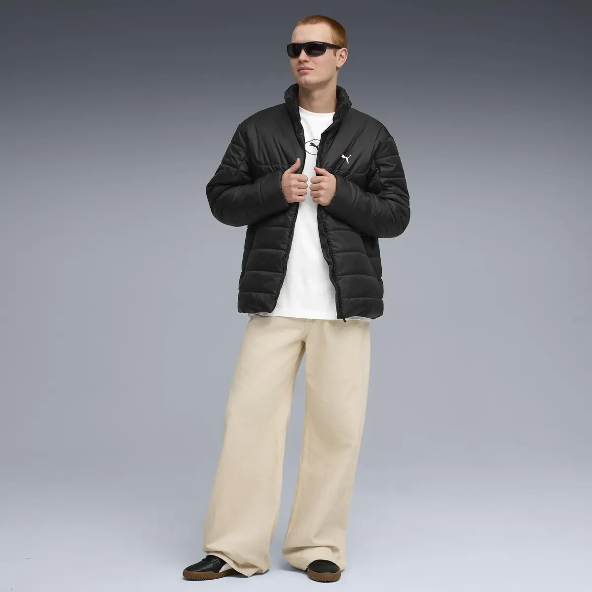 Puma ESS Padded Jacket Siyah Erkek Mont