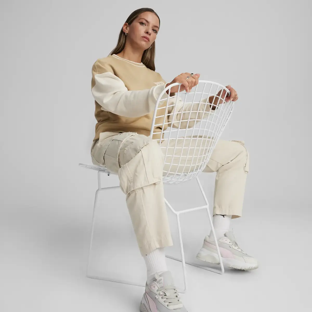 Puma SQUAD Crew TR Kadın Eşofman Altı