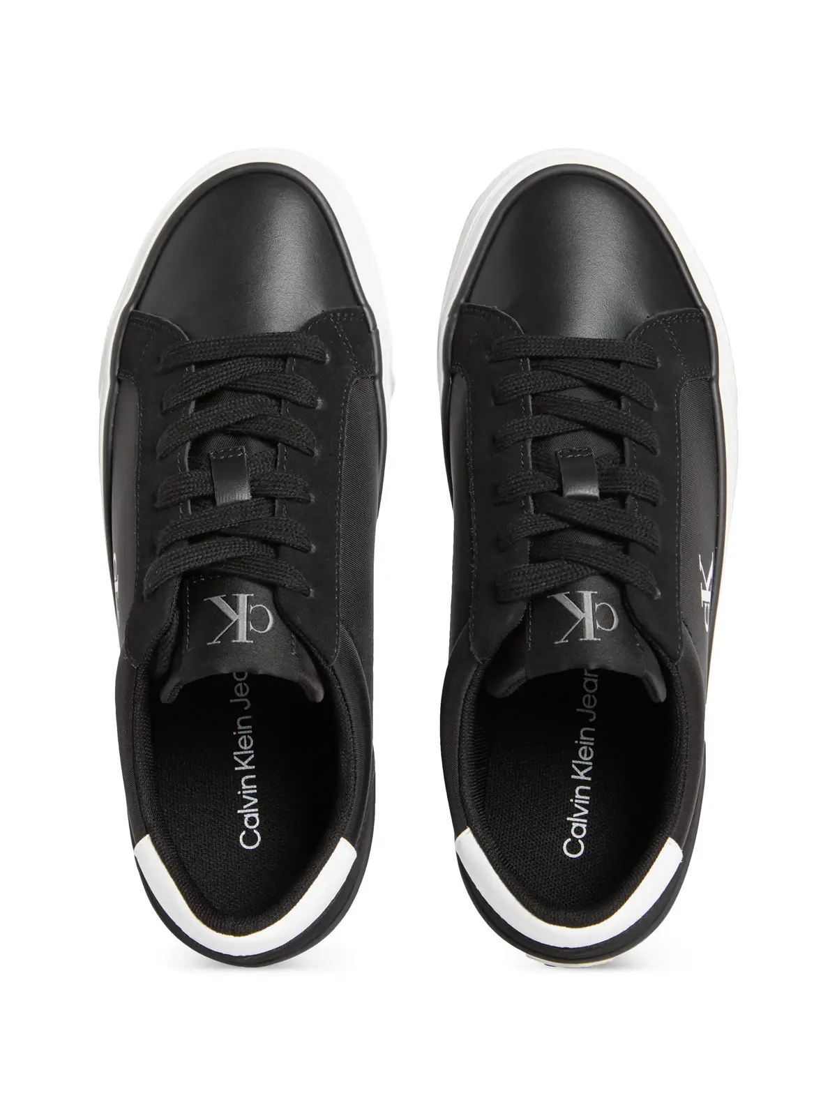 Calvin Klein VULC FLATFORM MG NYL, 0GM Siyah Kadın Spor Ayakkabı & Sneaker