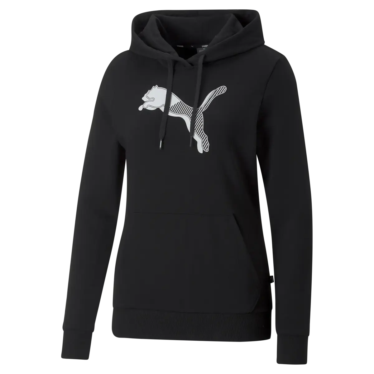 Puma Power Graphic Hoodie Siyah Kadın Kapüşonlu Sweatshirt