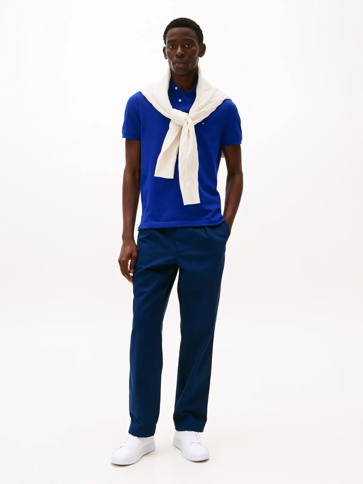 Tommy Hilfiger 1985 REGULAR POLO Erkek Lacivert T-Shirt