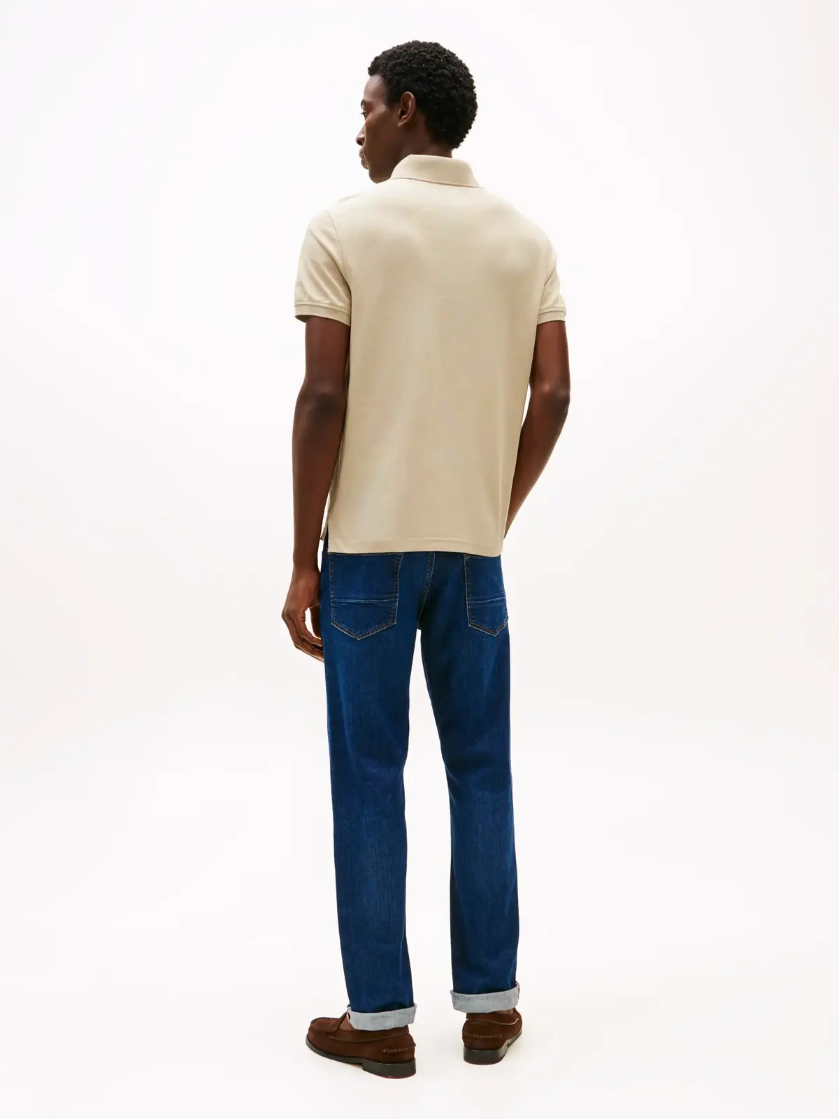 Tommy Hilfiger 1985 REGULAR POLO, RBT Bej Erkek T-Shirt & Polo