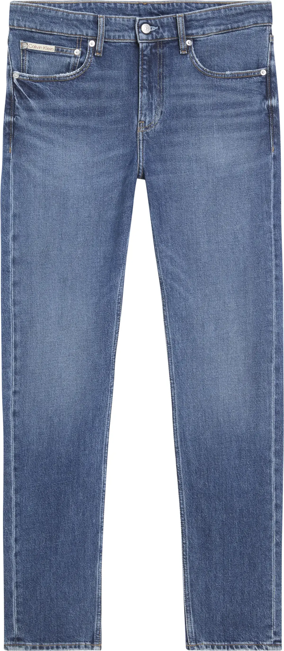 Calvin Klein SLIM TAPER, 1A4 Mavi Erkek Jean Pantolon