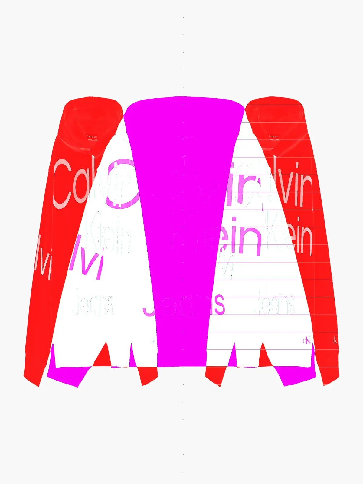 Calvin Klein BOLD INSTITUTIONAL L Erkek Krem Hoodie