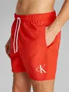 Calvin Klein MEDIUM DRAWSTRING, XM8 Kırmızı Erkek Mayo