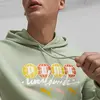 Puma SWxP PUMA WORLDWIDE Hoodie Yeşil Erkek Hoodie