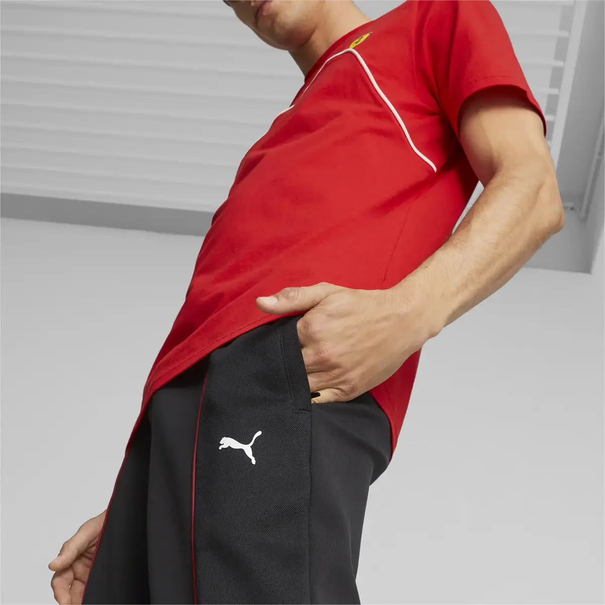 Puma Ferrari Race Sweat Pants CC Siyah Erkek Eşofman Altı
