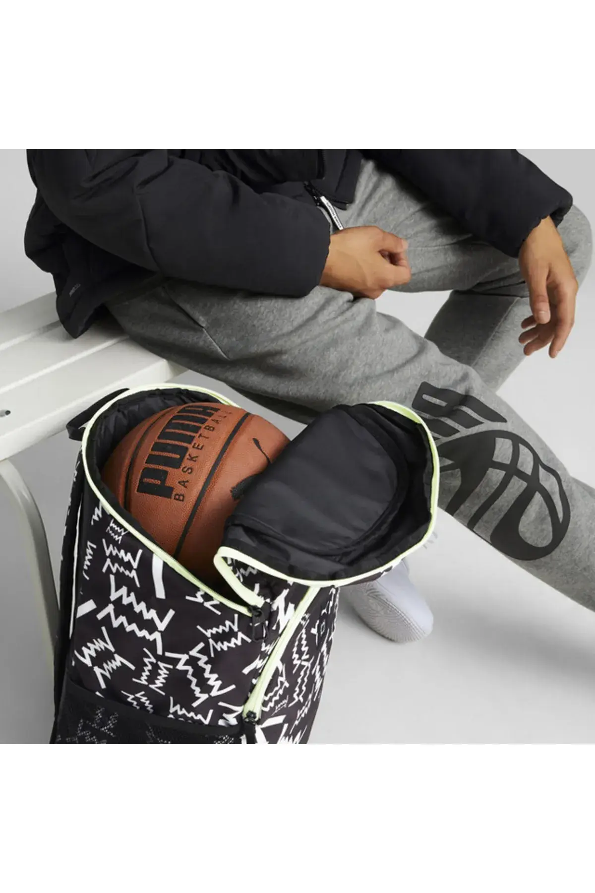 Puma Basketball Siyah Sırt Çantası