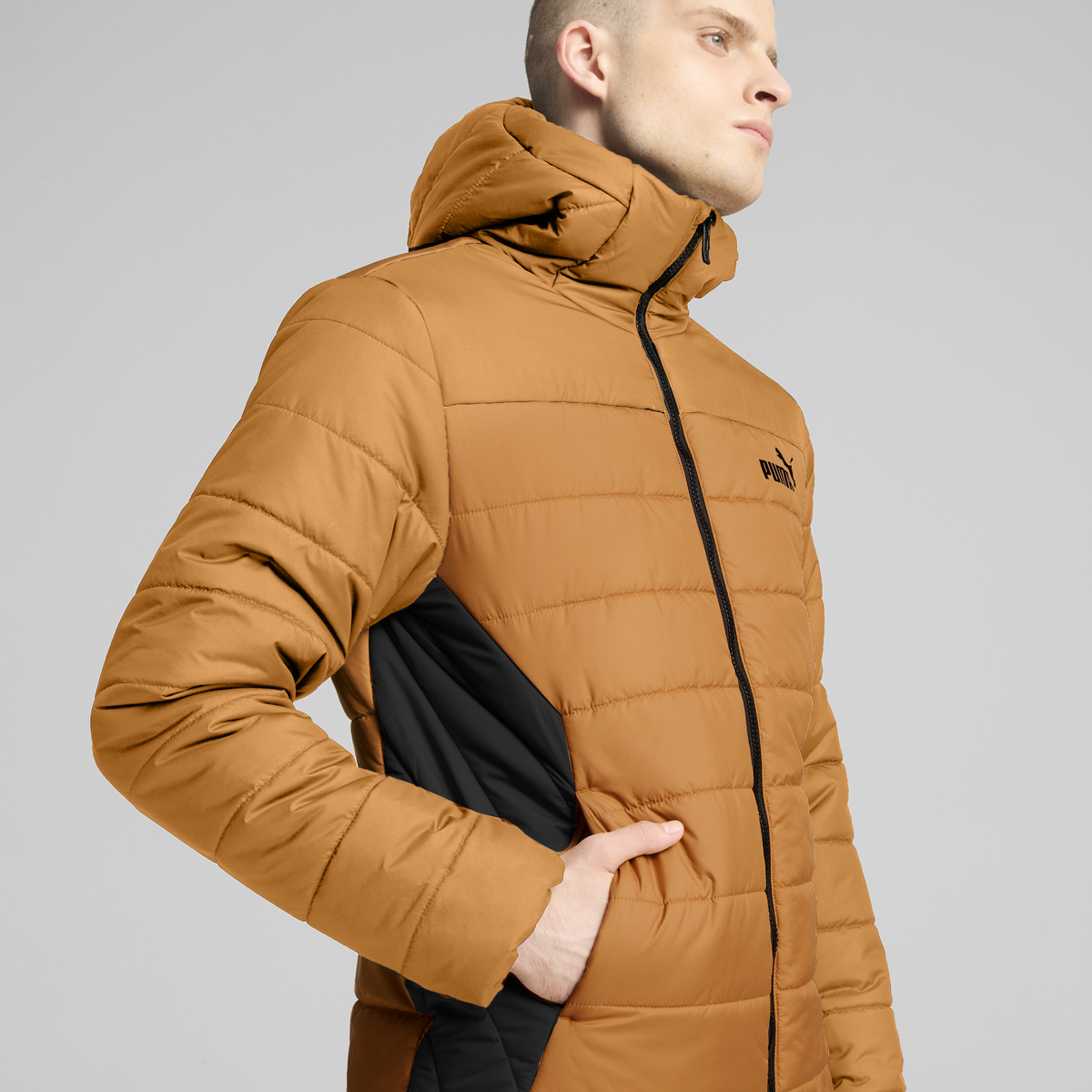Puma ESS Padded Jacket Turuncu Erkek Mont