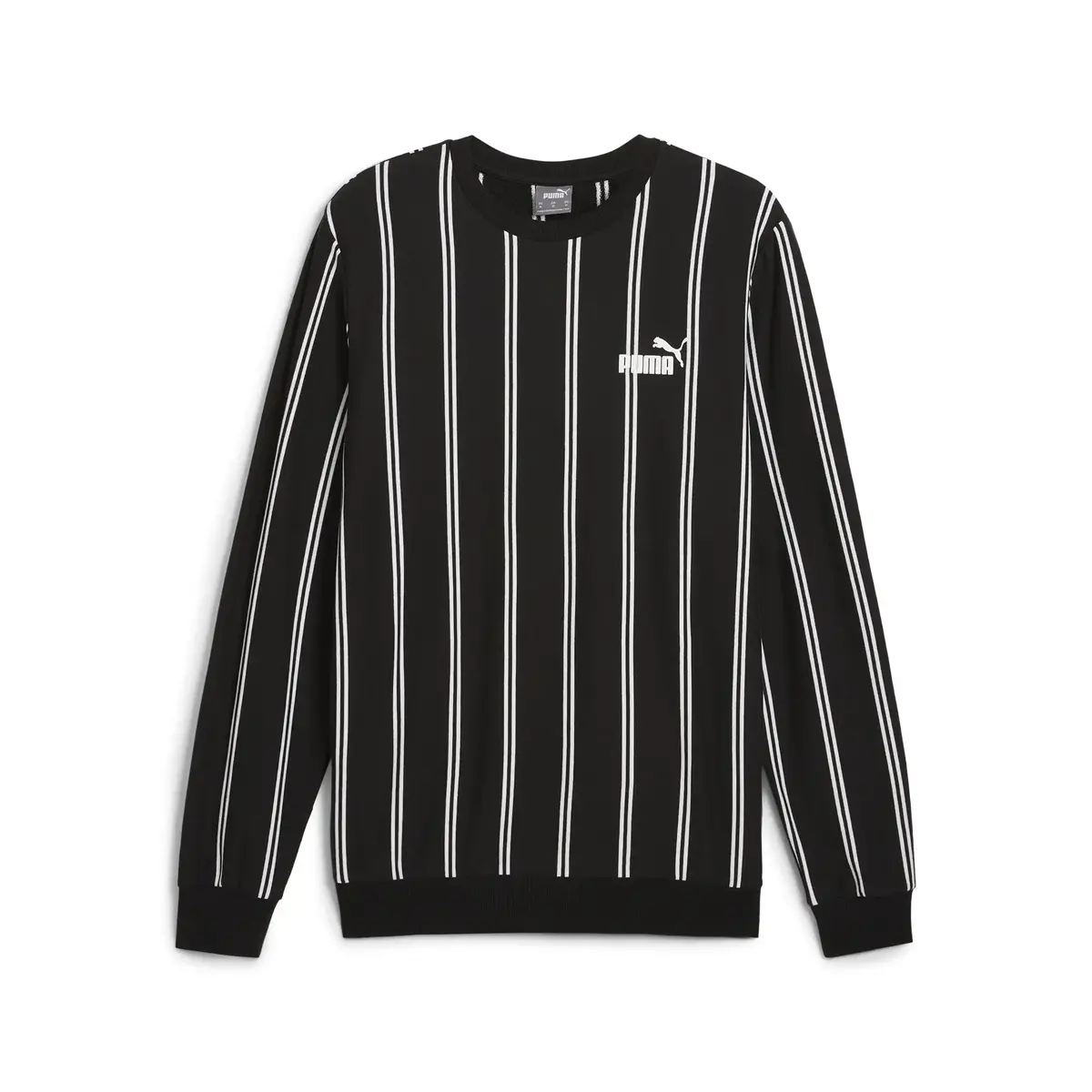 Puma SPORTS CLUB AOP Crew Siyah Erkek Sweatshirt