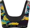 Calvin Klein BRALETTE RP-PRINT Kadın Renkli Bikini Üstü