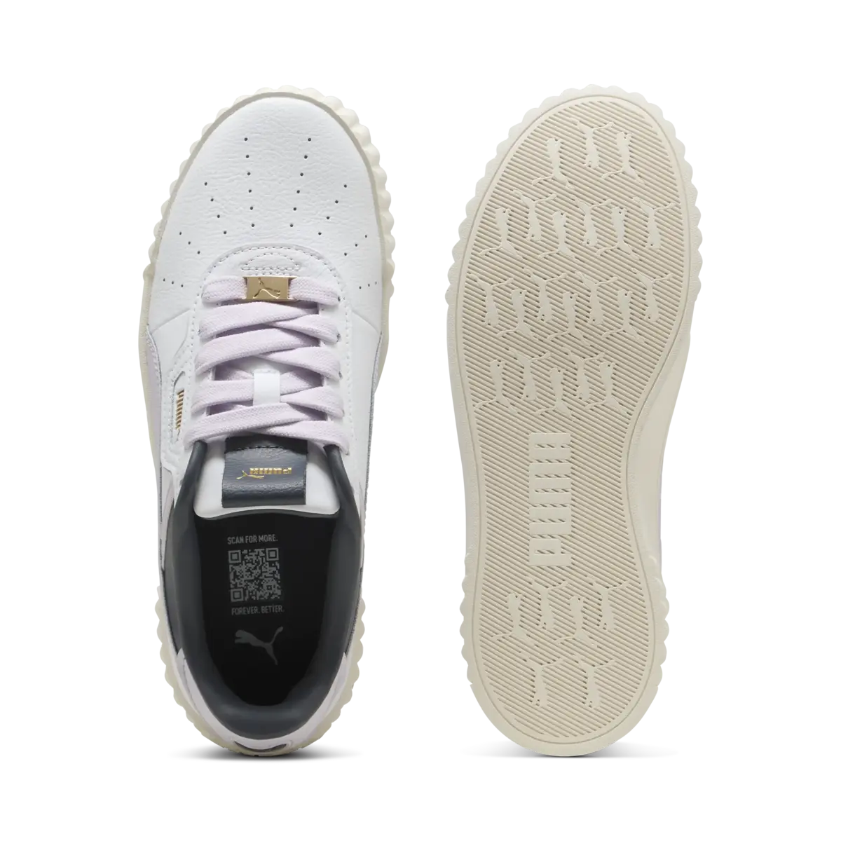 Puma Carina 3.0 Luxe Beyaz Kadın Spor Ayakkabı