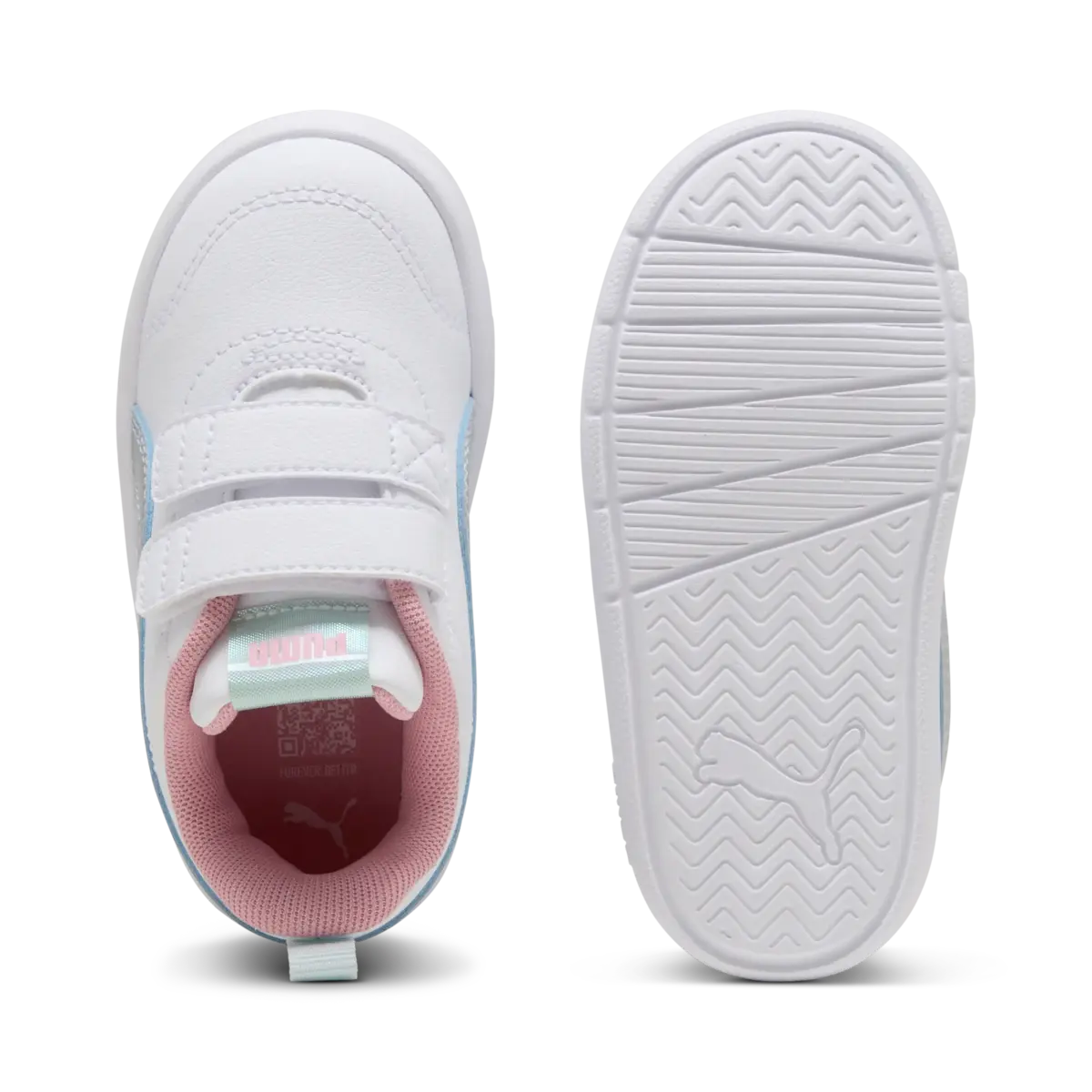 Puma Courtflex V3 SpaceBelle VInf Beyaz Kadın Spor Ayakkabı & Sneaker