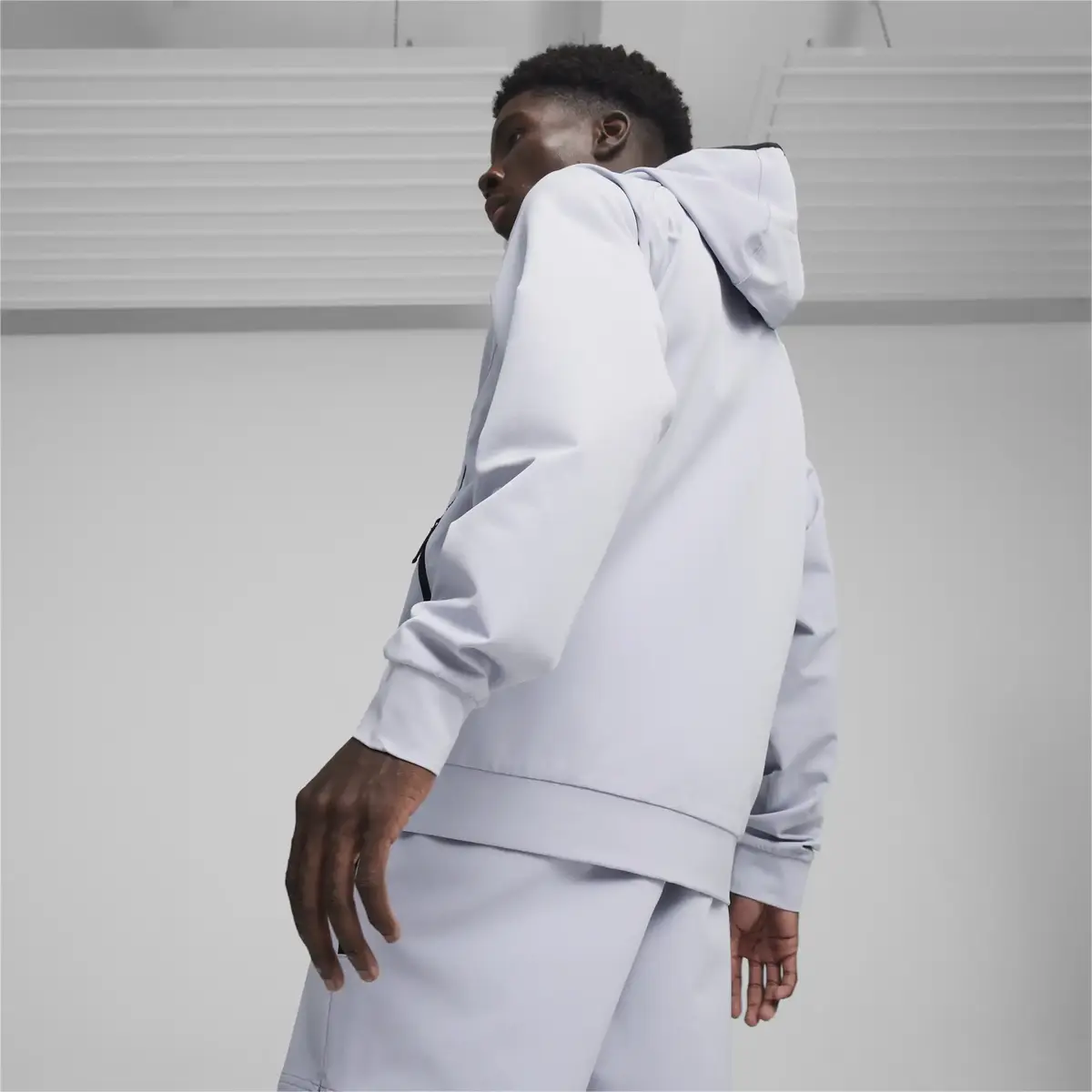 PUMATECH Track Jacket WV Gri Erkek Fermuarlı Ceket