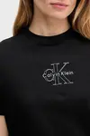 Calvin Klein SS CLASSIC FIT TEE Siyah Kadın Tişört Calvin Klein SS CLASSIC FIT TEE Siyah Kadın Tişört