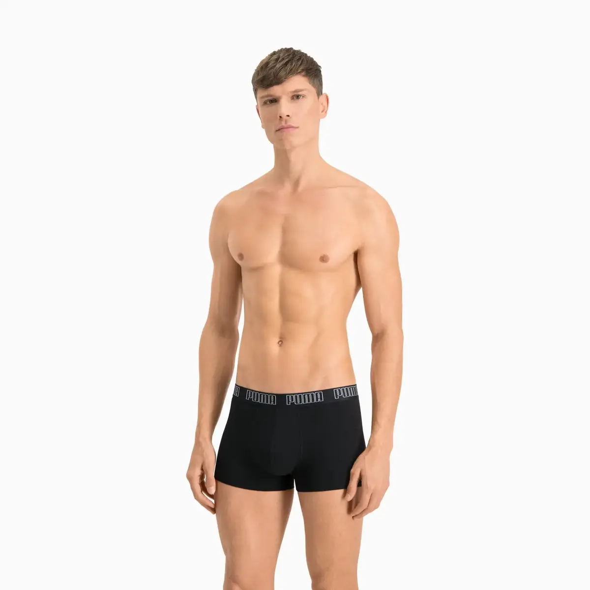 Puma PUMA BASIC TRUNK 2P black Siyah Erkek 2li Boxer