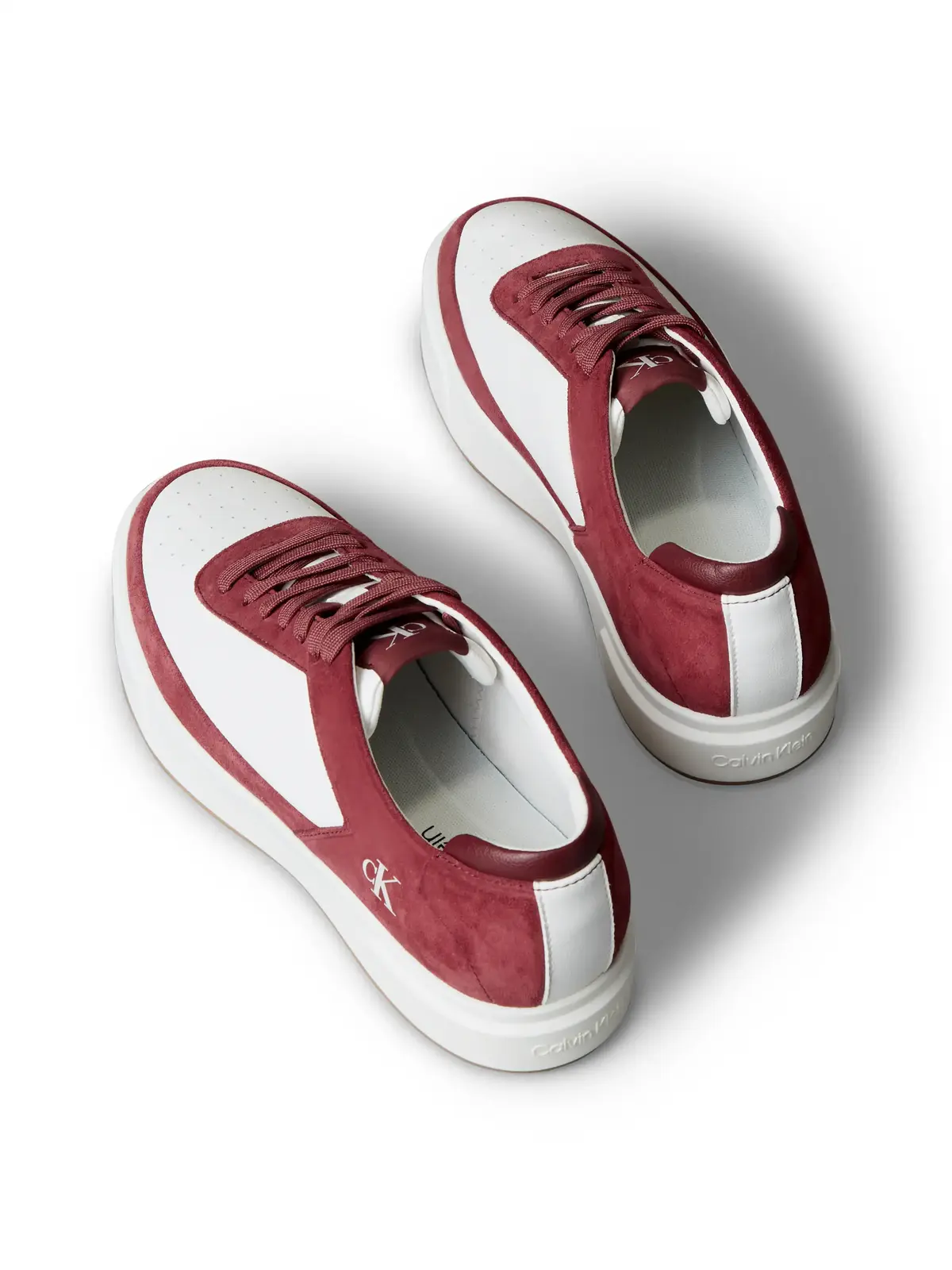 Calvin Klein BASKET CUPSOLE LACEU, 0K7 Beyaz Erkek Spor Ayakkabı
