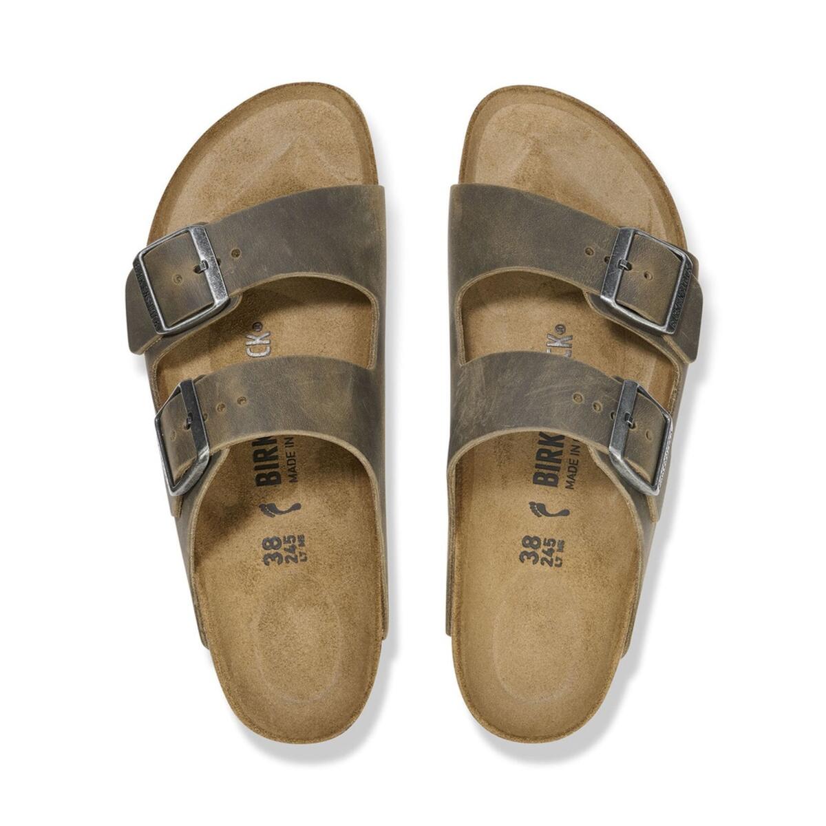 Birkenstock Arizona Leoi Yeşil Unisex Terlik