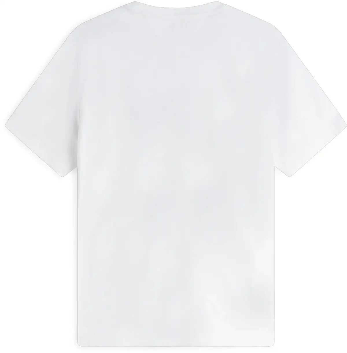 Tommy Hilfiger HILFIGER CHEST INSER, YBR Beyaz Erkek T-Shirt & Polo