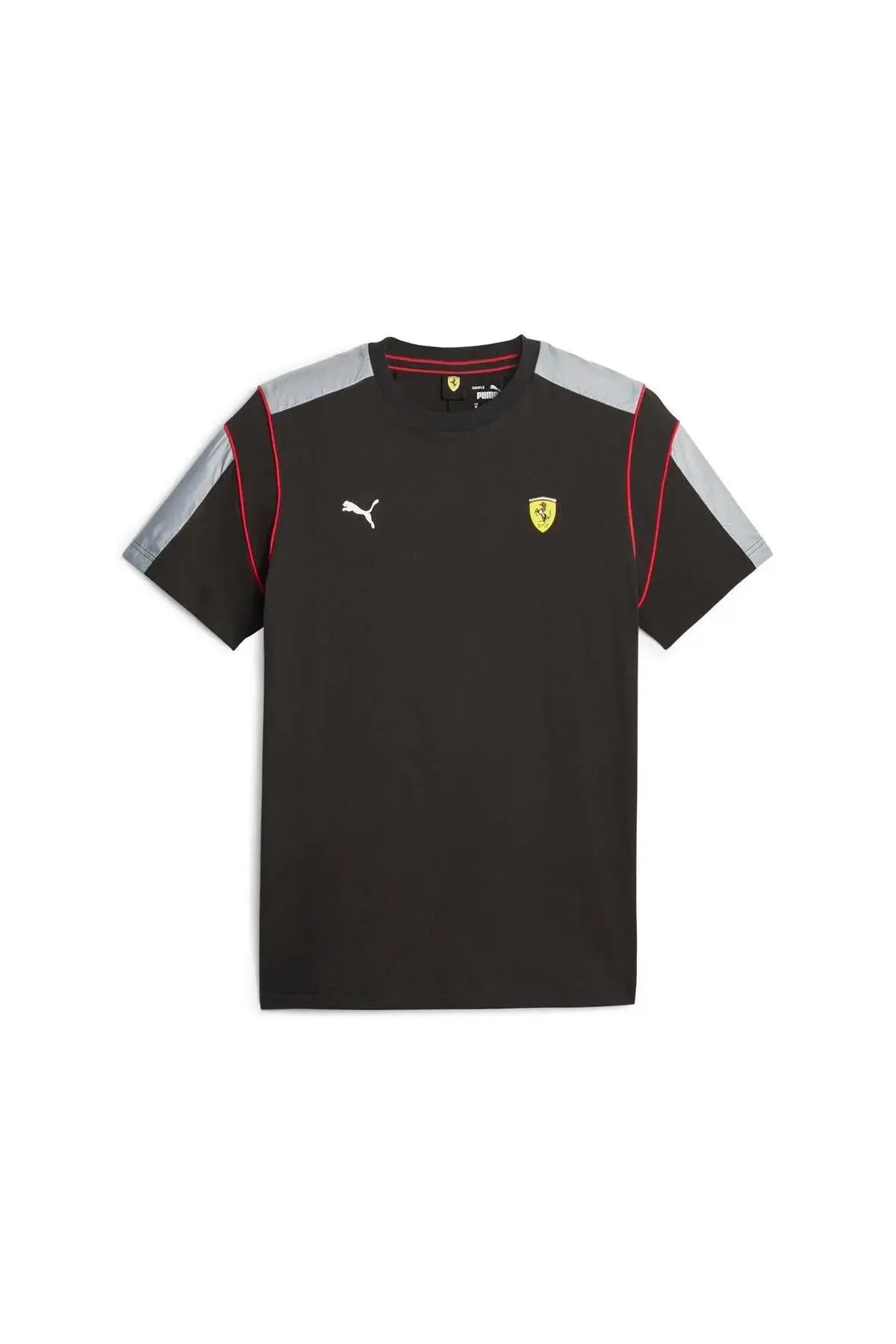 Puma Ferrari Race MT7 Tee Siyah Erkek T-Shirt