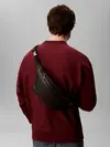 Calvin Klein BOLD CK WAISTBAG, UB1 Siyah Erkek Bel Çantası