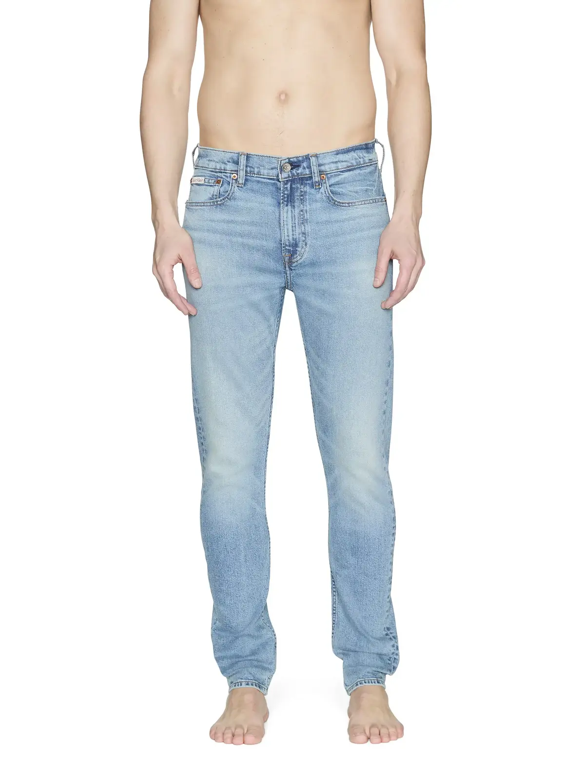 Calvin Klein SLIM TAPER DISPATCHER JEAN Erkek Mavi Kot Pantolon