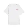 PUMA WARDROBE ESS Graphic Tee Beyaz Kadın T-Shirt