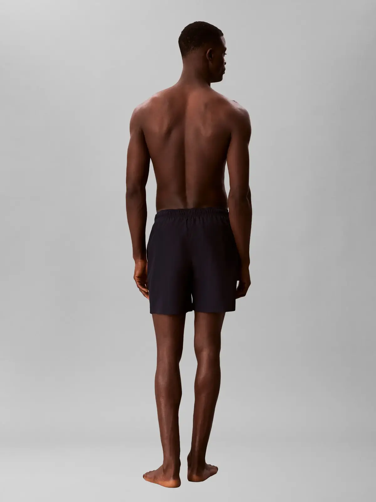 Calvin Klein MEDIUM DRAWSTRING Siyah Erkek Orta Boy Deniz Şortu