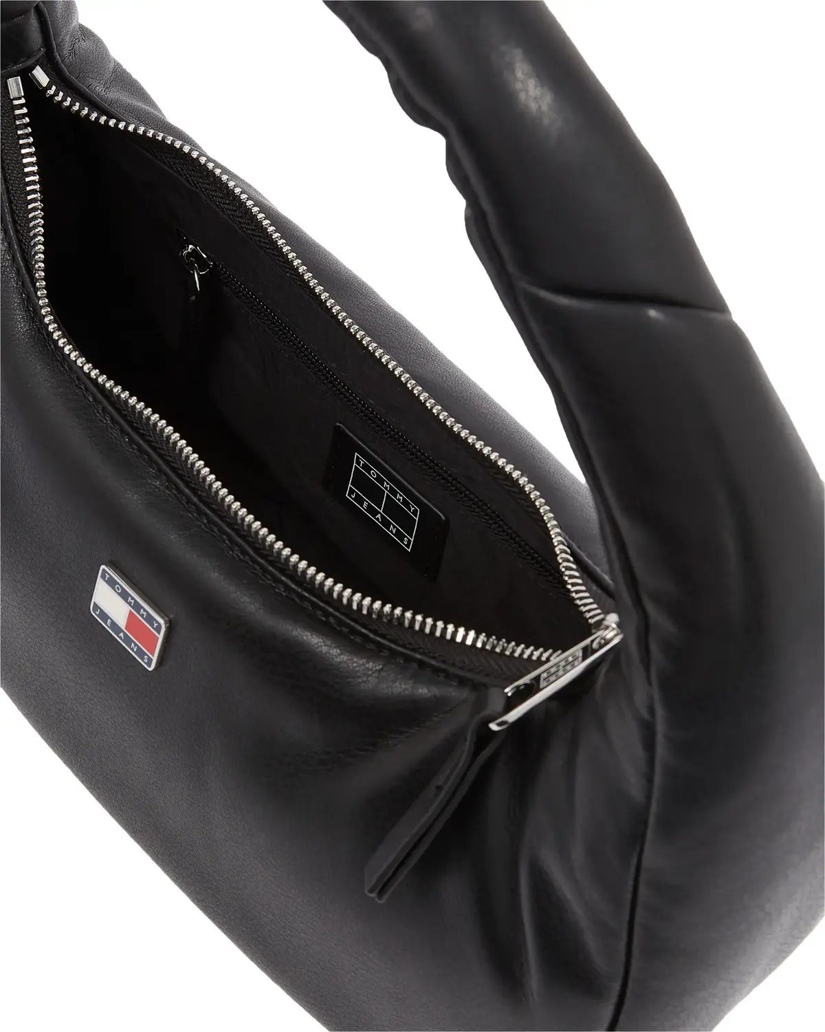 Tommy Hilfiger TJW PILLOW SHOULDER, BDS Siyah Kadın Çanta & Cüzdan