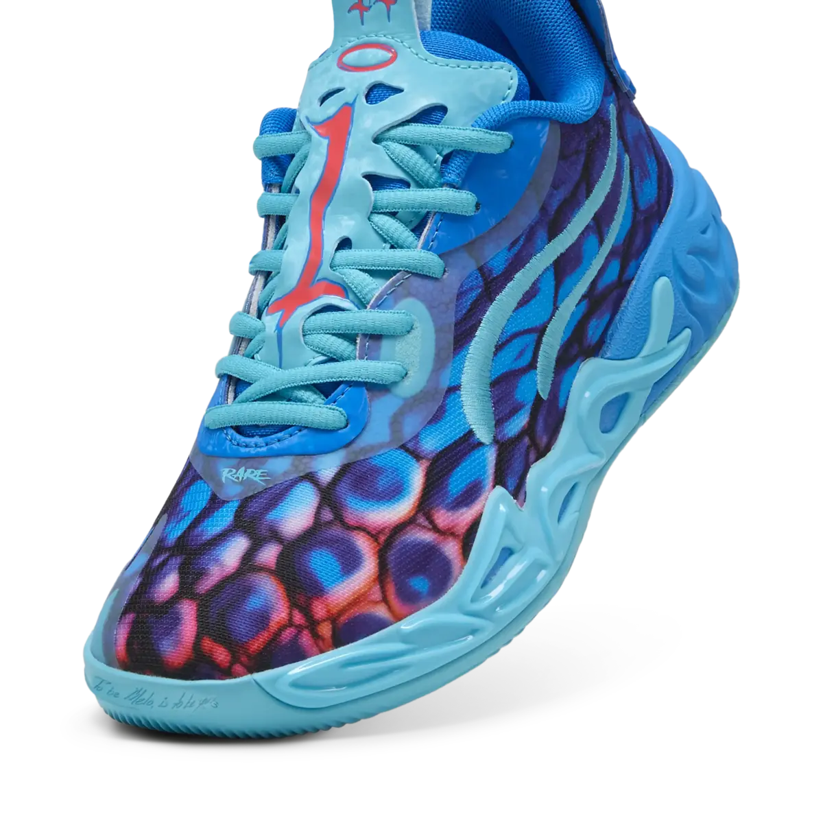Puma MB.04 Lo Alien Skins JR Mavi Unisex Basketbol Ayakkabısı