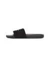 Calvin Klein SLIDE MONOGRAM CV Siyah Terlik