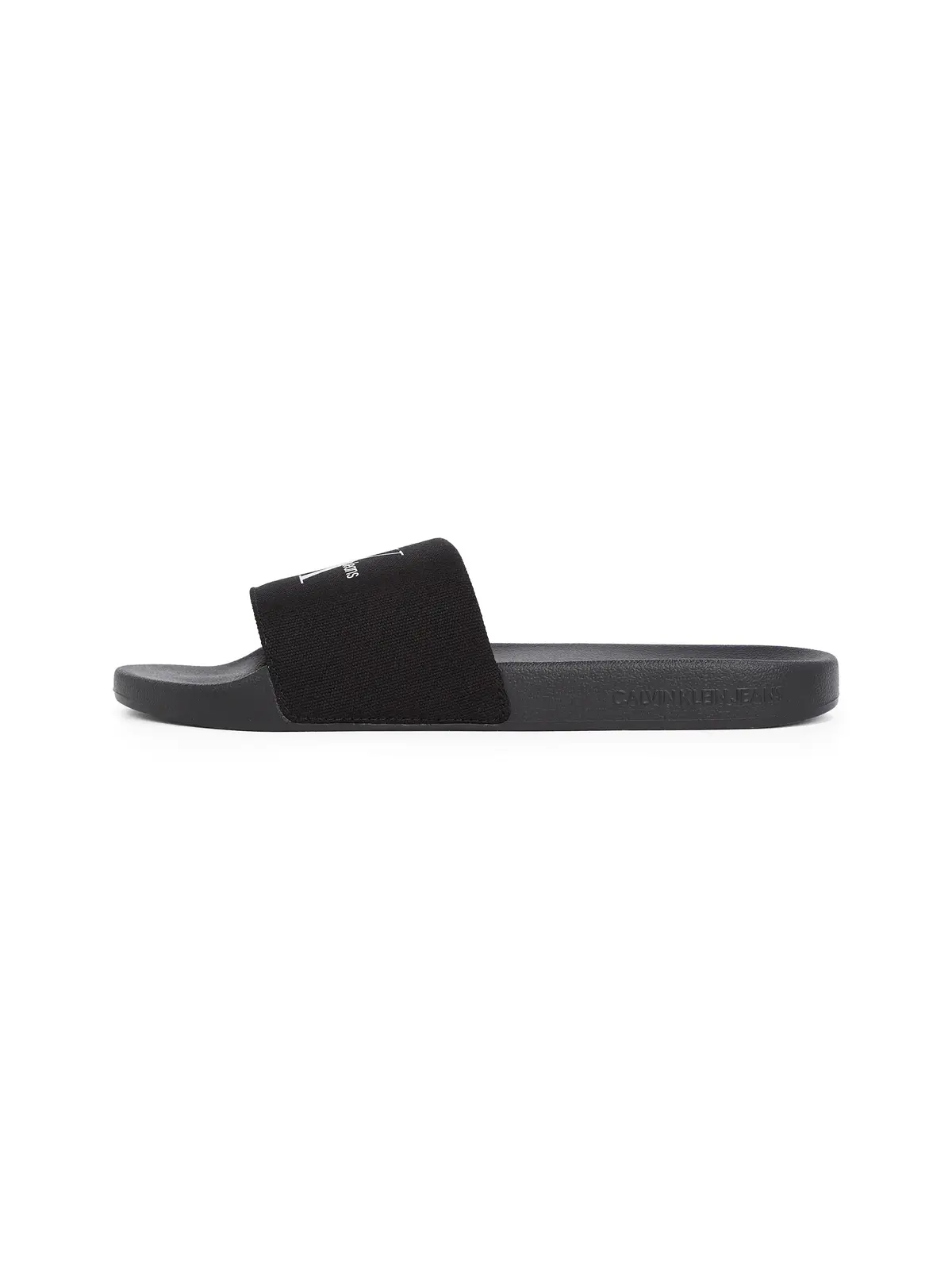 Calvin Klein SLIDE MONOGRAM CV Siyah Terlik