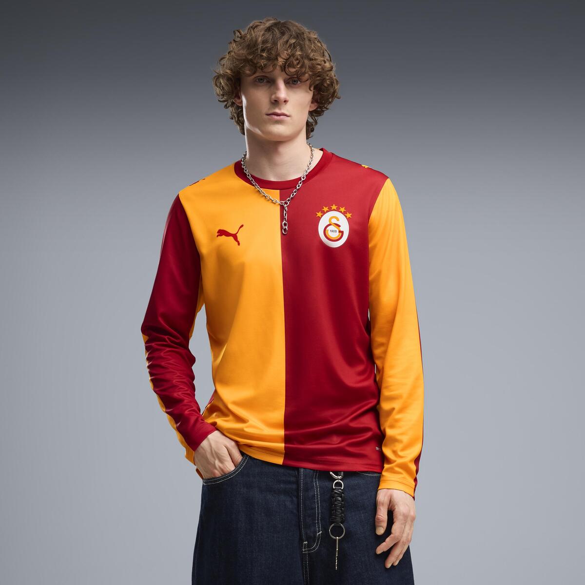Puma GSK Home Jersey LSGALATASARAY 26/27 Erkek Uzun Kollu İç Saha Forması