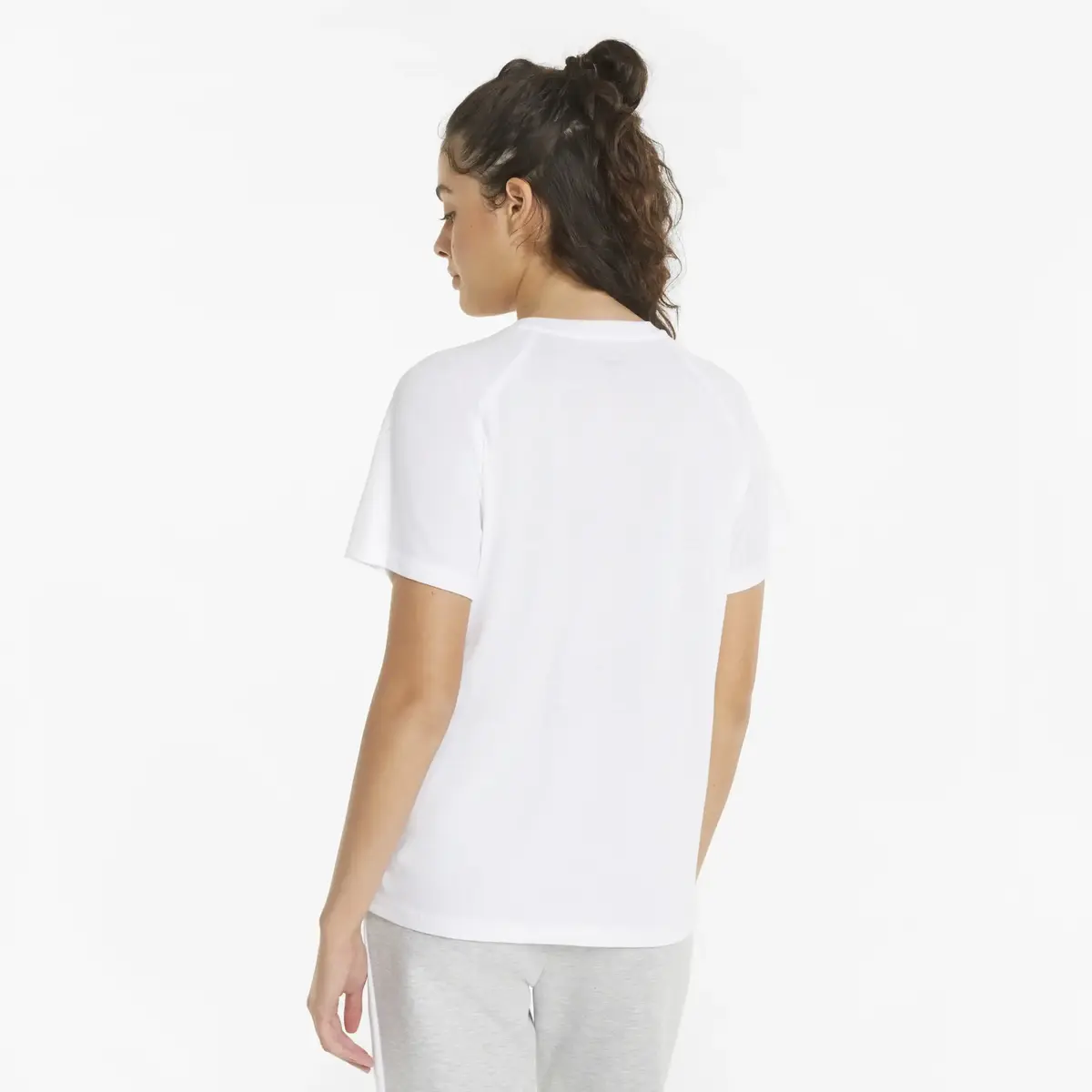 Puma Evostripe Tee Beyaz Kadın T-Shirt