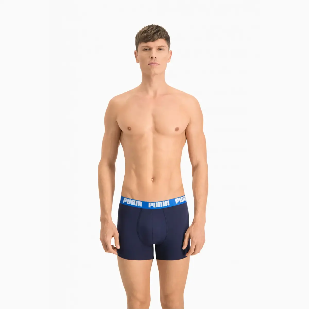 Puma Puma Basic Boxer 2P Mavi Erkek 2'li Boxer