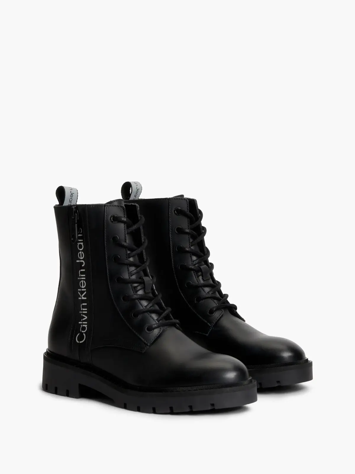 Calvin Klein COMBAT MID LACEUP BO Kadın Siyah Bot
