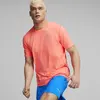 Puma Run Cloudspun SS Tee Pembe Erkek Koşu/Performans T-shirt