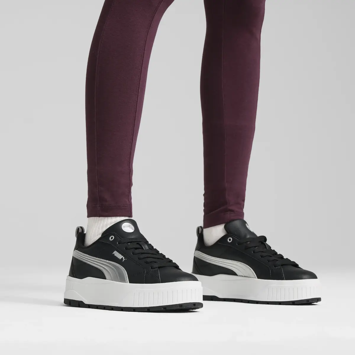 Puma Karmen II Metallic Dream Siyah Kadın Günlük Spor Ayakkabı