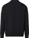 Calvin Klein MIXED MEDIA SWEATSHI Erkek Siyah Sweatshirt