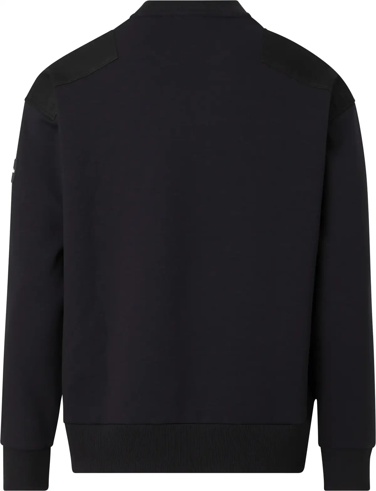 Calvin Klein MIXED MEDIA SWEATSHI Erkek Siyah Sweatshirt