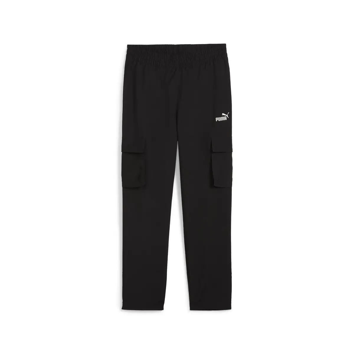 PUMA ESS No. 1 Logo Cargo Pants Siyah Kadın Eşofman Altı