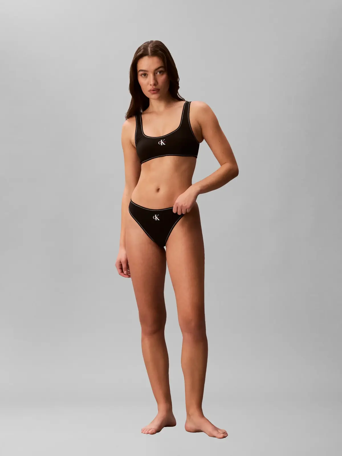 Calvin Klein BRALETTE Siyah Bralet
