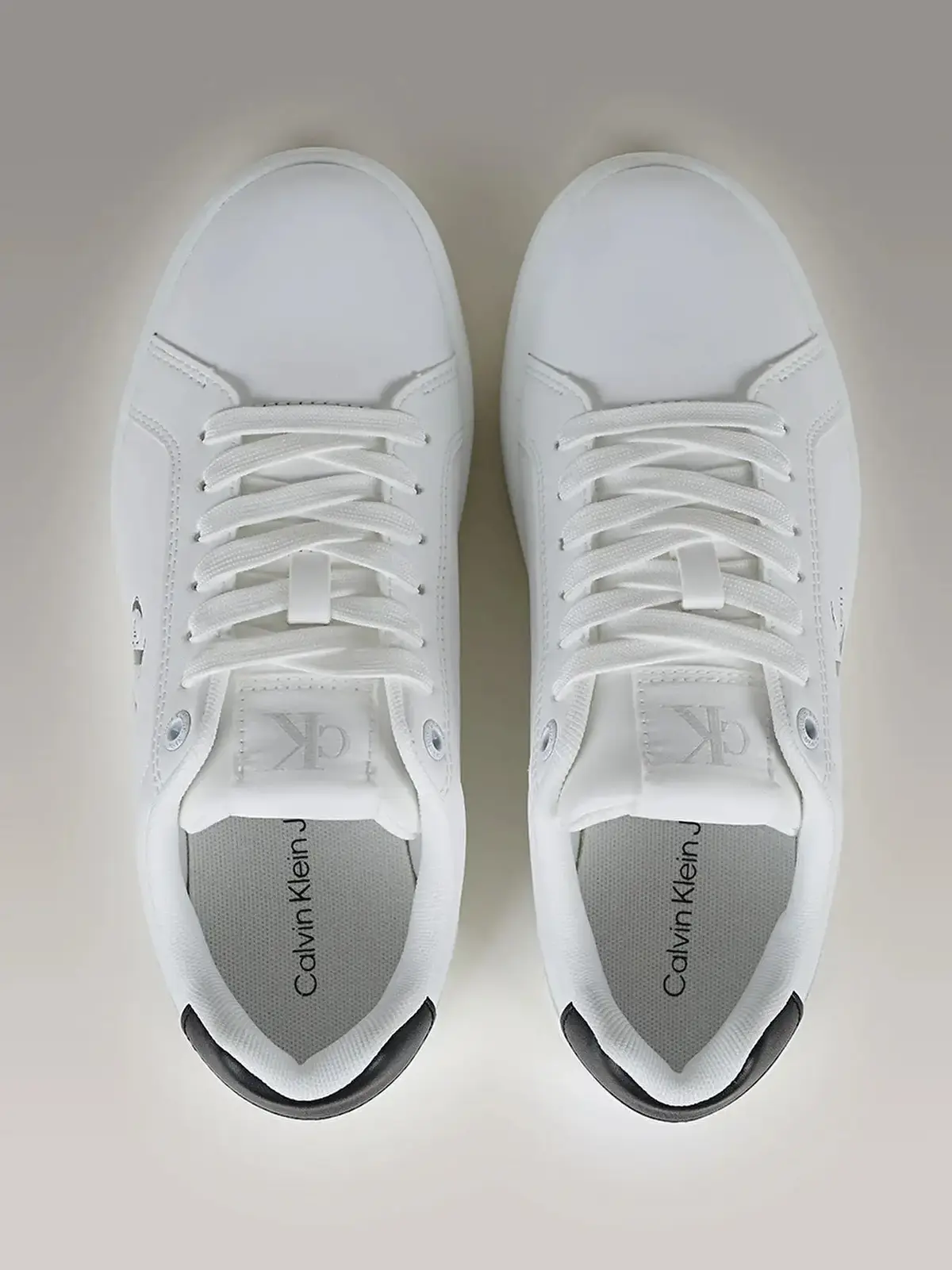 Calvin Klein CLASSIC CUPSOLE MONO LTH WN Beyaz Kadın Günlük Spor Ayakkabı
