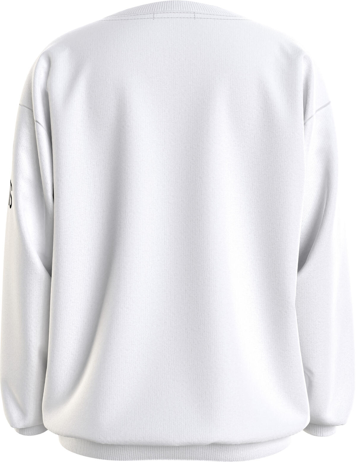 Calvin Klein BLOWN UP LOGO SWEATS Erkek Beyaz Sweatshirt