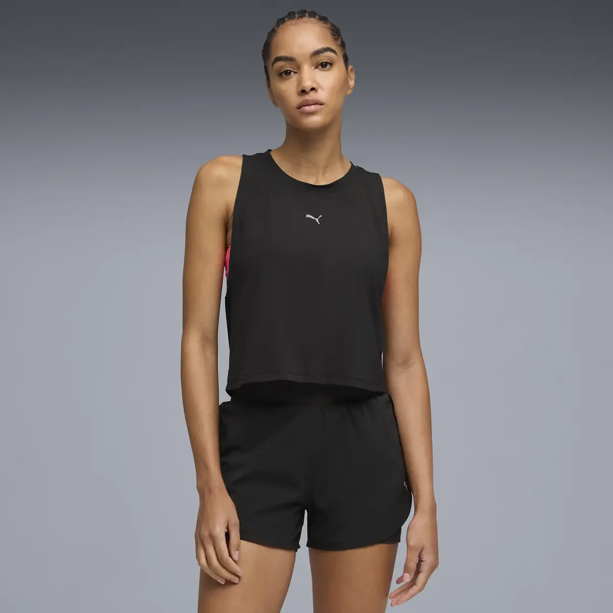 PUMA W Run CoolCELL Muscle Tank  Siyah Kadın T-Shirt