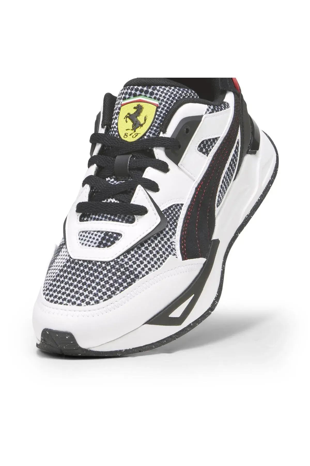 Puma Ferrari Mirage Sport Tech Camo Beyaz Erkek Günlük Spor Ayakkabı
