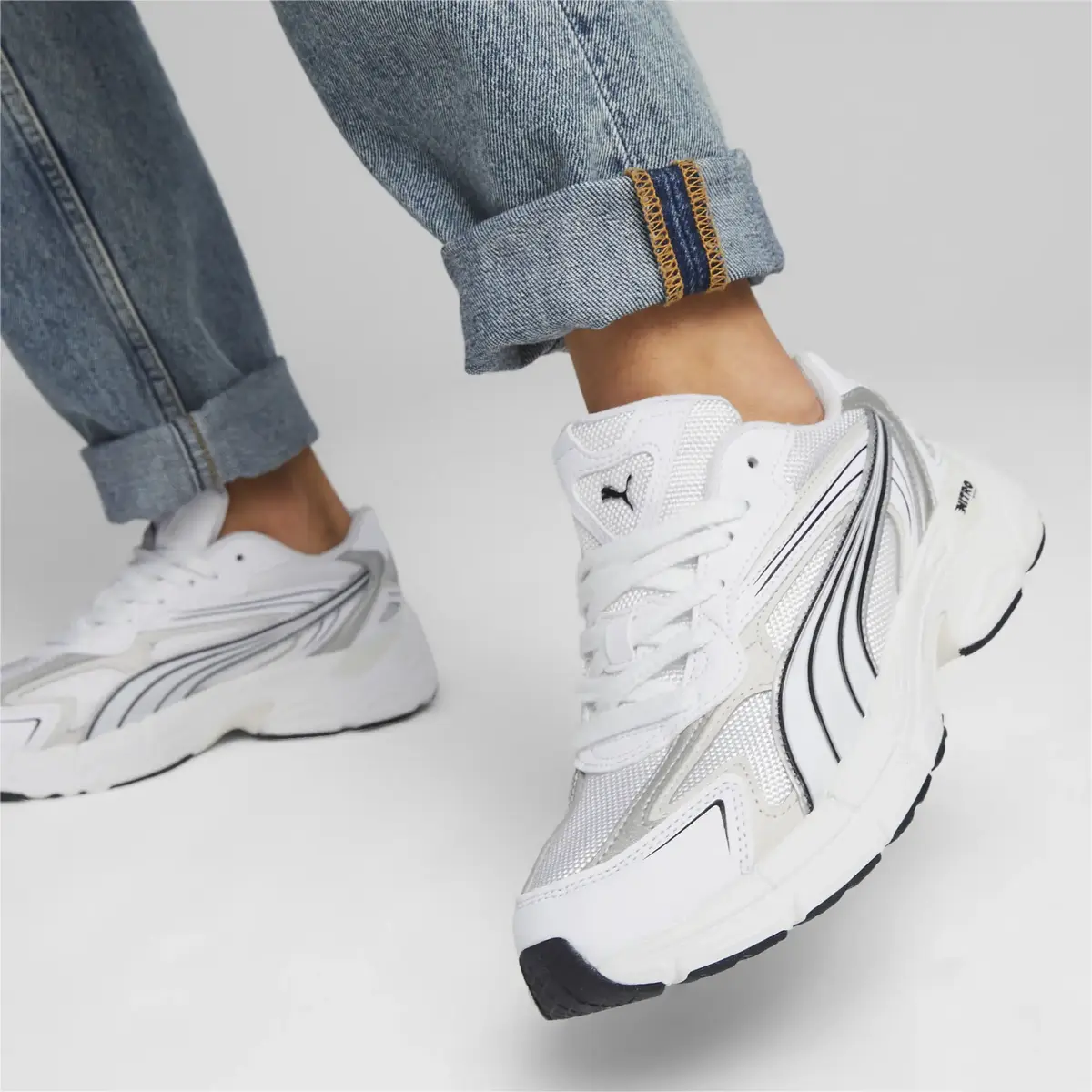 Puma Teveris Nitro Noughties Beyaz Unisex Günlük Spor Ayakkabı