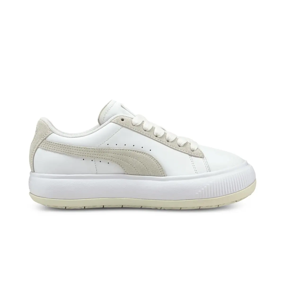 Puma Suede Mayu Mix Wn S Beyaz-Gri Kadın Günlük Spor Ayakkabı