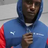 Puma BMW MMS Hdd Sweat Jacket Mavi Erkek Fermuarlı Hoodie